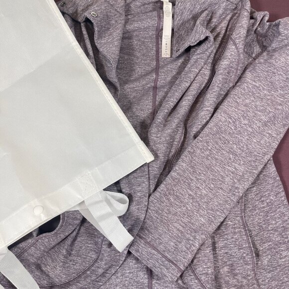 Lululemon Rulu Rally Wrap in Heathered Graphite Purple - size 4 - Picture 9 of 9